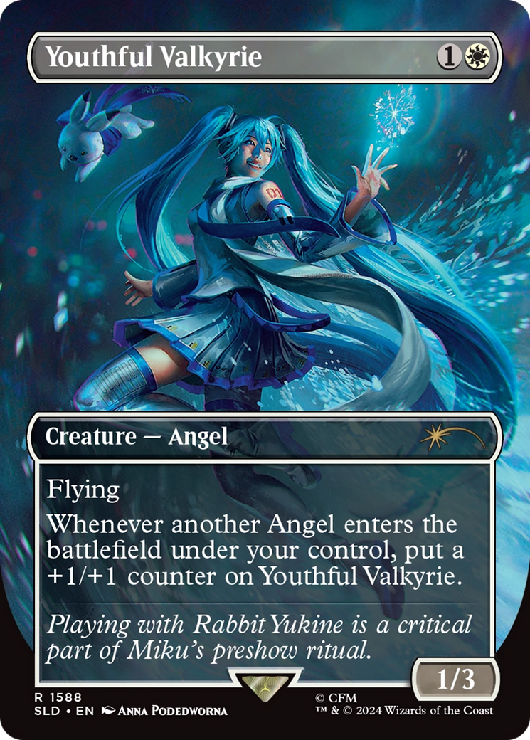 Youthful Valkyrie (Japanese) [Secret Lair Drop Series]