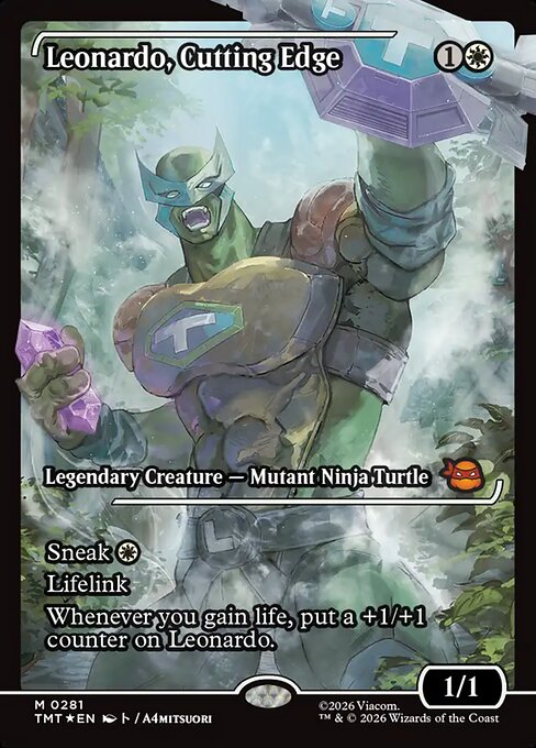 Leonardo, Cutting Edge (TMT 281) [Teenage Mutant Ninja Turtles]