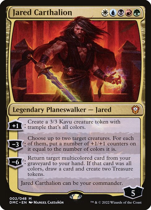 Jared Carthalion (DMC 2) [Dominaria United Commander]