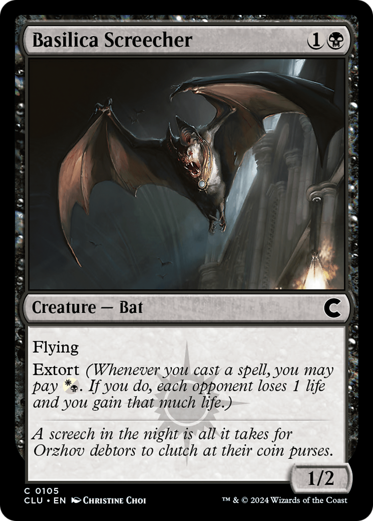 Basilica Screecher [Ravnica: Clue Edition]