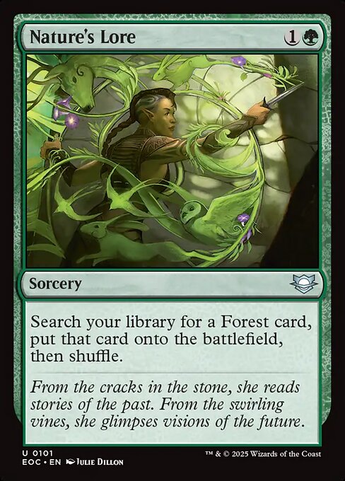 Nature's Lore (EOC 101) [Edge of Eternities Commander]