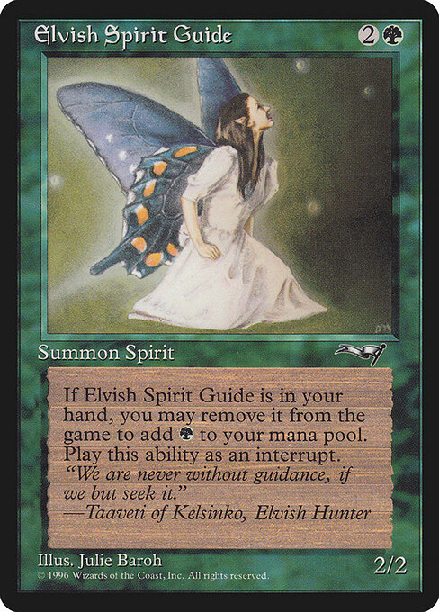 Elvish Spirit Guide (ALL 89) [Alliances]
