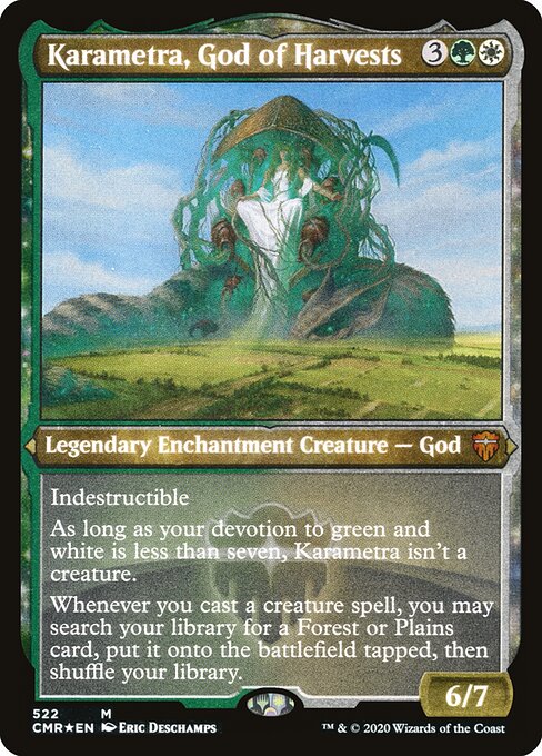 Karametra, God of Harvests (CMR 522) [Commander Legends]