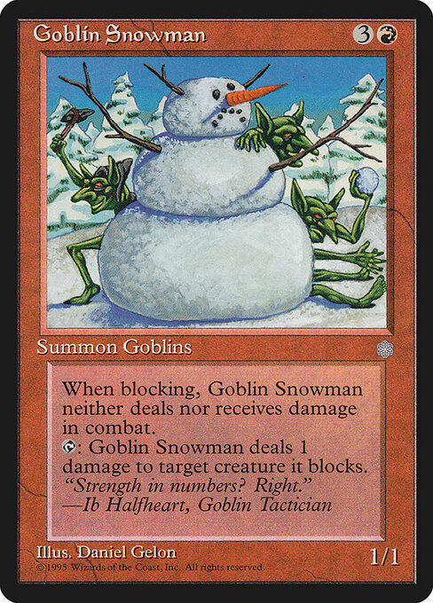 Goblin Snowman (ICE 191) [Ice Age]
