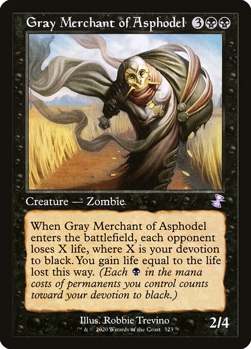 Gray Merchant of Asphodel (TSR 323) [Time Spiral Remastered]