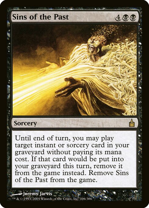 Sins of the Past (RAV 106) [Ravnica: City of Guilds]