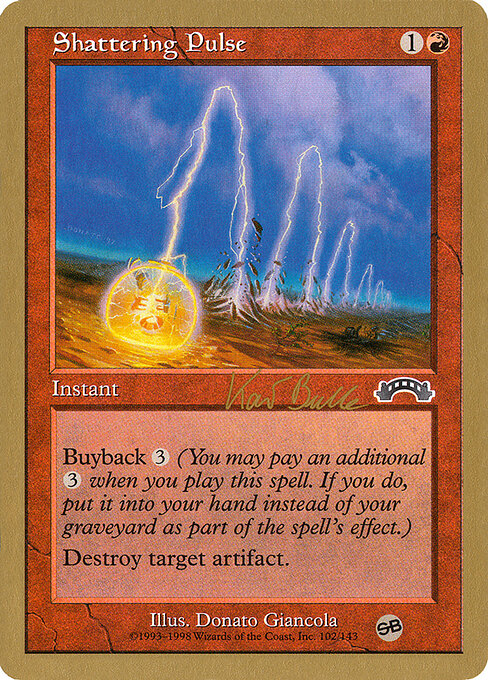 Shattering Pulse (WC99 kb102sb) [World Championship Decks 1999]