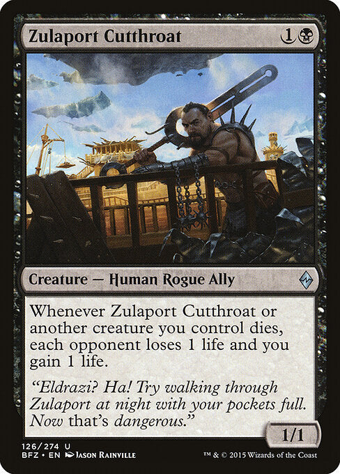 Zulaport Cutthroat (BFZ 126) [Battle for Zendikar]