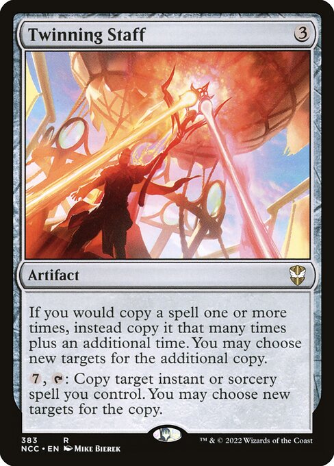 Twinning Staff (NCC 383) [New Capenna Commander]