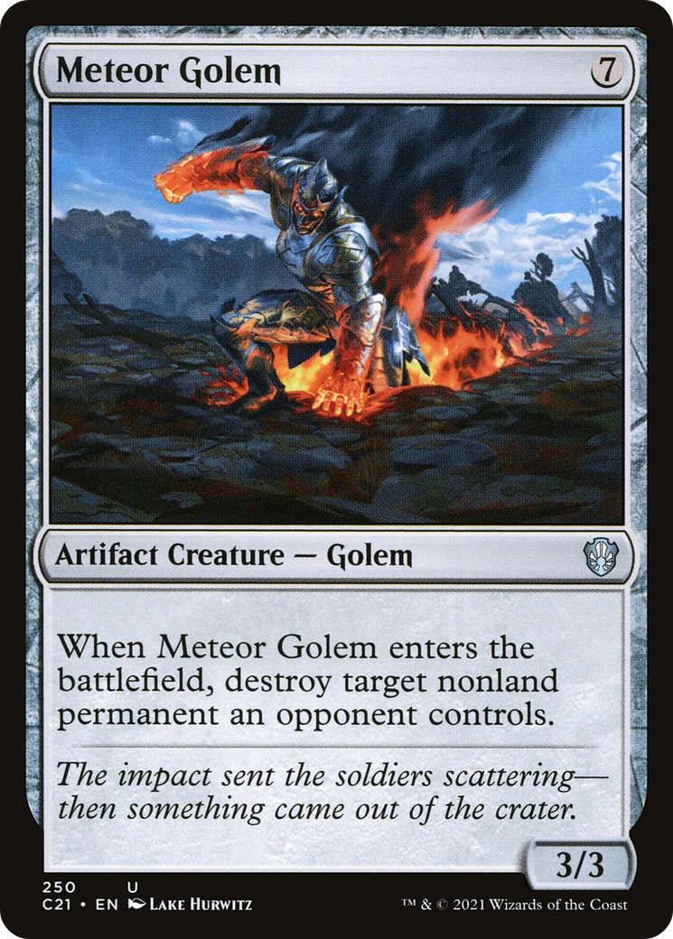 Meteor Golem [Commander 2021]