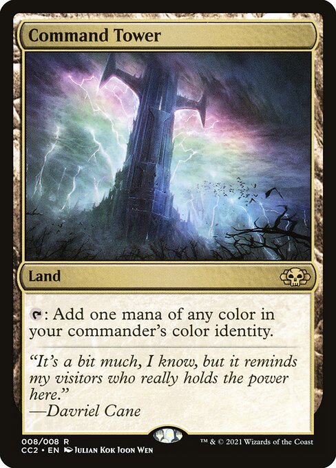 Command Tower (CC2 8) [Commander Collection: Black]