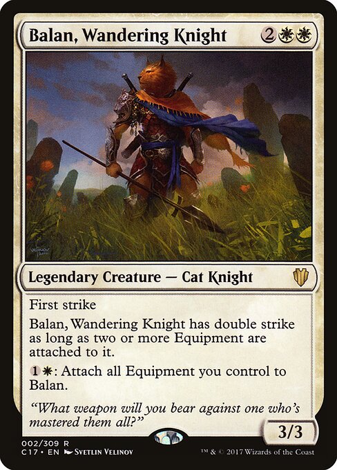 Balan, Wandering Knight (C17 2) [Commander 2017]