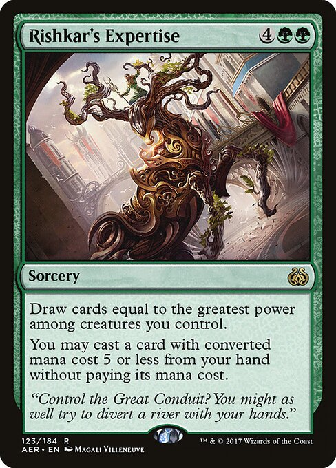Rishkar's Expertise (AER 123) [Aether Revolt]