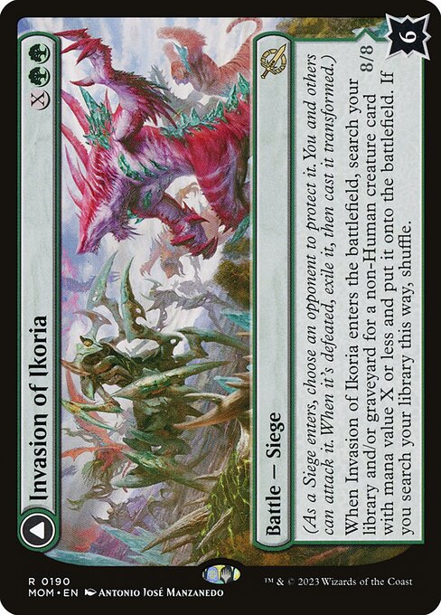 Invasion of Ikoria // Zilortha, Apex of Ikoria (MOM 190) [March of the Machine]