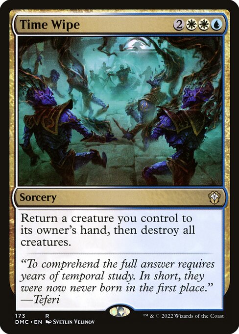 Time Wipe (DMC 173) [Dominaria United Commander]