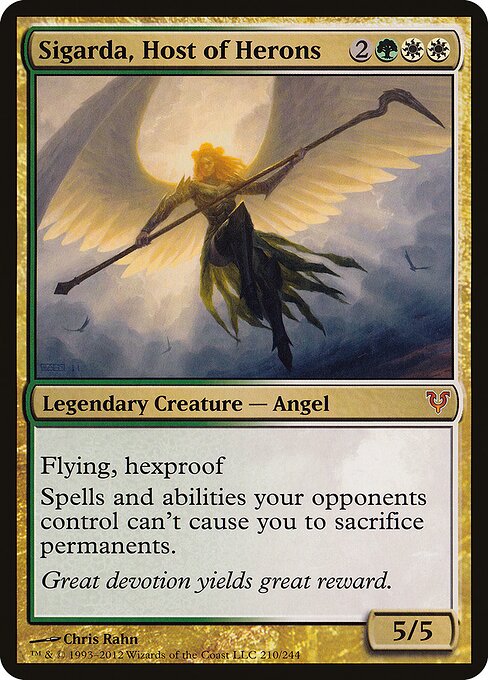 Sigarda, Host of Herons (PHEL 210) [Open the Helvault]