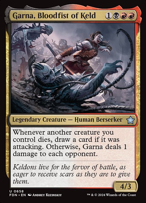 Garna, Bloodfist of Keld (FDN 658) [Foundations]