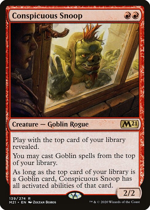 Conspicuous Snoop (M21 139) [Core Set 2021]