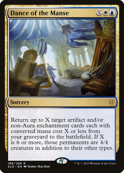 Dance of the Manse (ELD 186) [Throne of Eldraine]