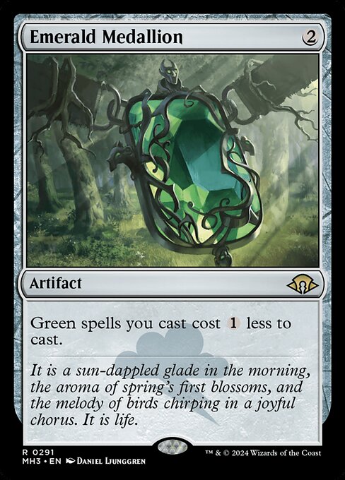 Emerald Medallion (MH3 291) [Modern Horizons 3]
