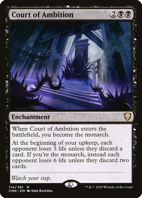 Court of Ambition (CMR 114) [Commander Legends]