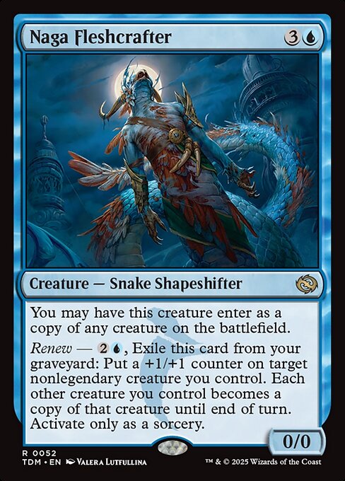 Naga Fleshcrafter (TDM 52) [Tarkir: Dragonstorm]