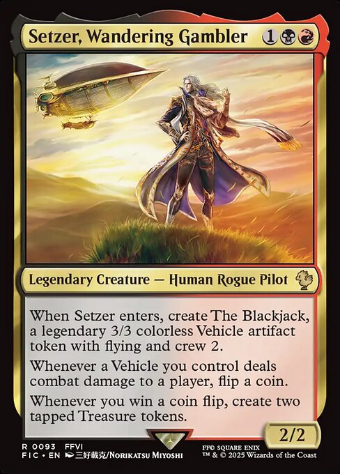 Setzer, Wandering Gambler (FIC 93) [Final Fantasy Commander]