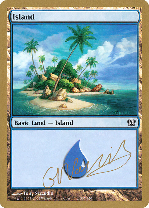 Island (WC04 gn337) [World Championship Decks 2004]