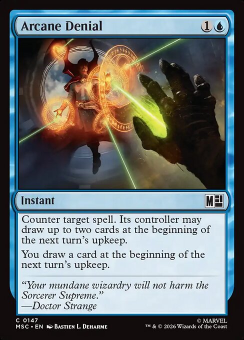 Arcane Denial (MSC 147) [Marvel Super Heroes Commander]