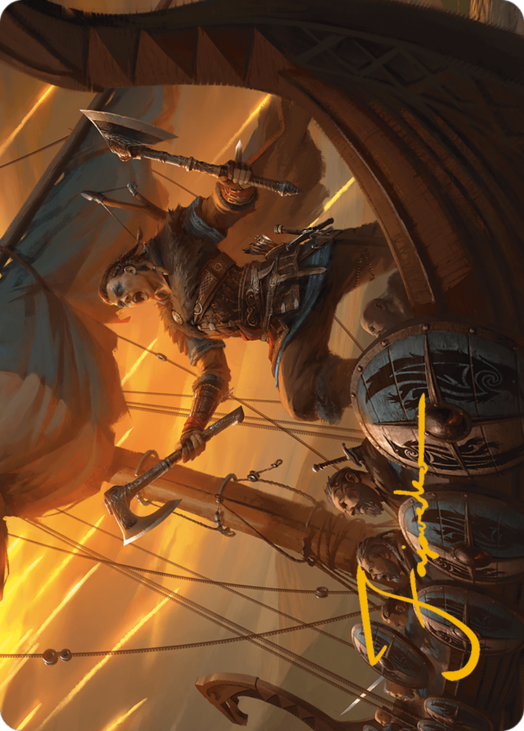 Eivor, Battle-Ready Art Card (Gold-Stamped Signature) [Assassin's Creed Art Series]