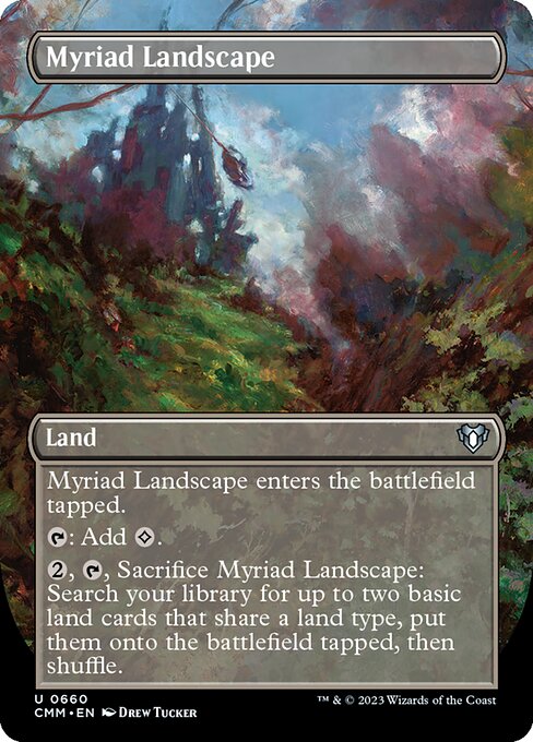 Myriad Landscape (CMM 660) [Commander Masters]