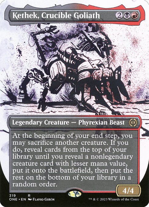 Kethek, Crucible Goliath (ONE 319) [Phyrexia: All Will Be One]