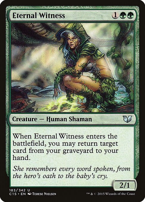 Eternal Witness (C15 183) [Commander 2015]