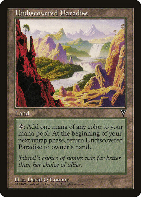 Undiscovered Paradise (VIS 167) [Visions]