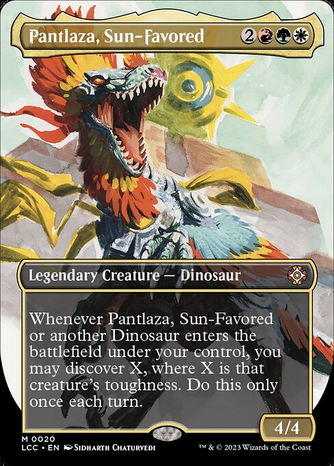 Pantlaza, Sun-Favored (LCC 20) [The Lost Caverns of Ixalan Commander]