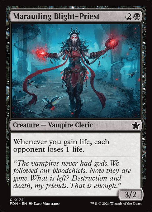 Marauding Blight-Priest (FDN 178) [Foundations]