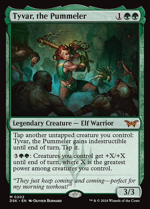 Tyvar, the Pummeler (DSK 202) [Duskmourn: House of Horror]
