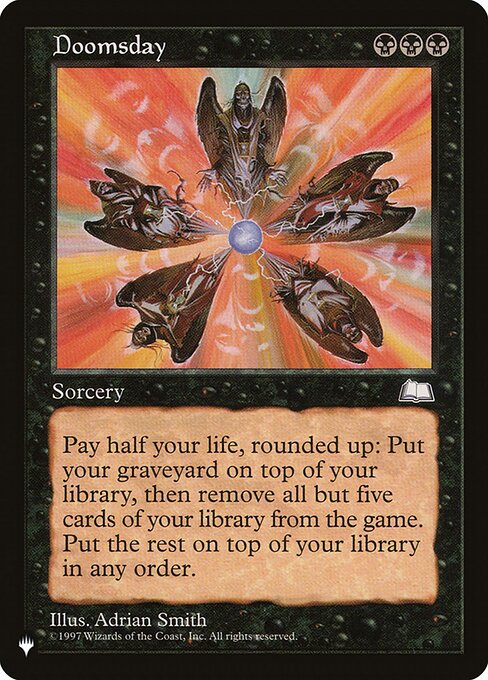 Doomsday (Retro Frame) (PLST WTH-66) [The List]