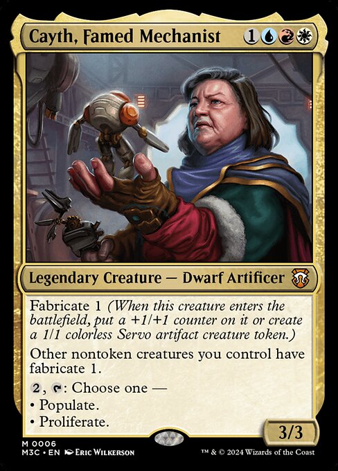 Cayth, Famed Mechanist (M3C 6) [Modern Horizons 3 Commander]