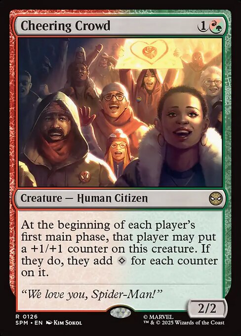 Cheering Crowd (SPM 126) [Marvel's Spider-Man]