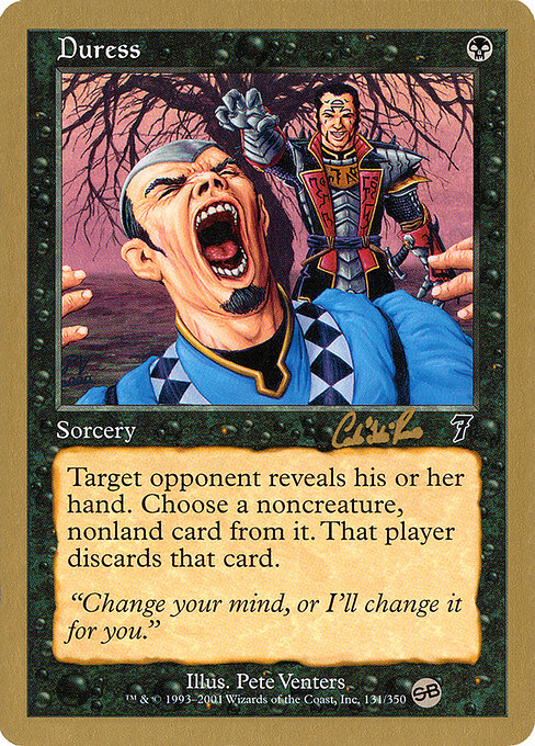 Duress (WC02 cr131sb) [World Championship Decks 2002]