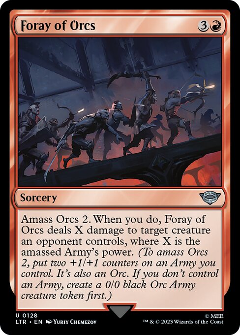 Foray of Orcs (LTR 128) [The Lord of the Rings: Tales of Middle-earth]