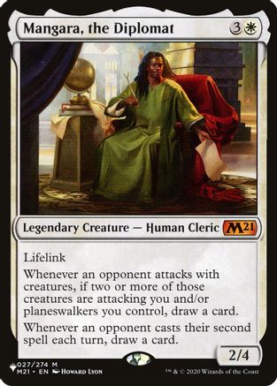 Mangara, the Diplomat [The List]