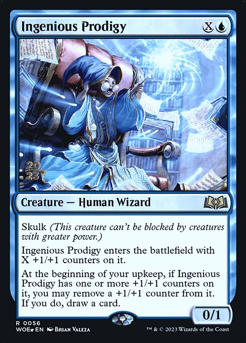 Ingenious Prodigy (PWOE 56s) [Wilds of Eldraine Promos]