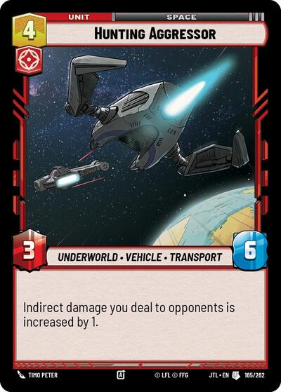 Hunting Aggressor (JTL 165/262) [Jump to Lightspeed]