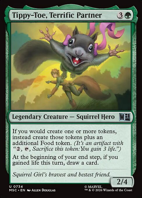 Tippy-Toe, Terrific Partner (MSC 734) [Marvel Super Heroes Commander]