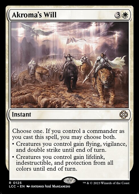 Akroma's Will (LCC 125) [The Lost Caverns of Ixalan Commander]