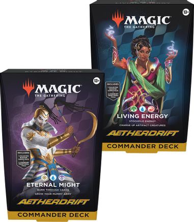 Aetherdrift Commander Decks [Set of 2]