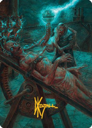 Rooftop Storm Art Card (Gold-Stamped Signature) [Innistrad Remastered Art Series]
