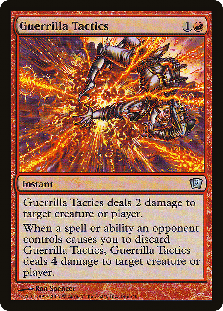 Guerrilla Tactics [Ninth Edition]
